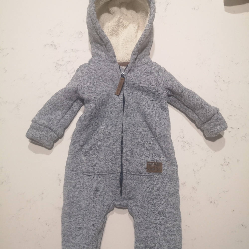💛Carter's  one piece baby fleece